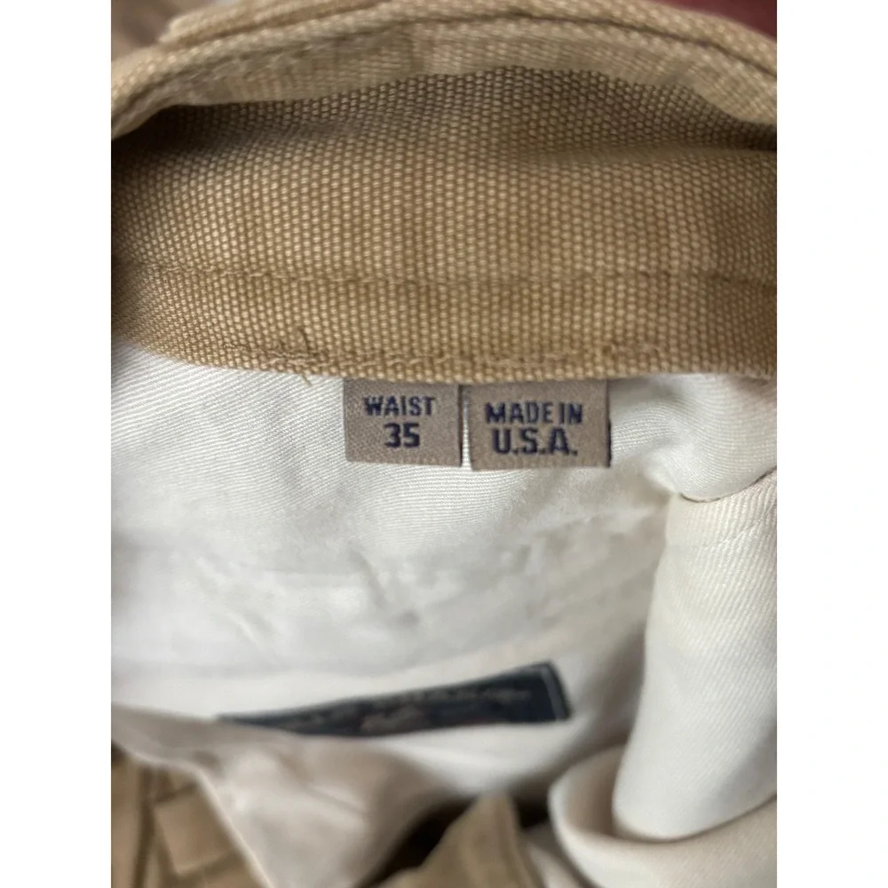 Bills Khakis M2 35x32 Khaki Tan Heavyweight Cotton Twill Pants Made in USA